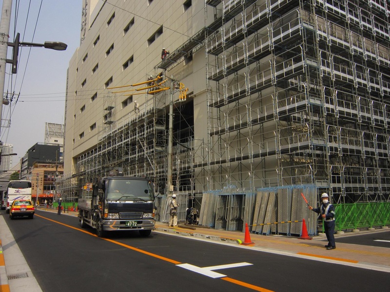 静海日本三年建筑工